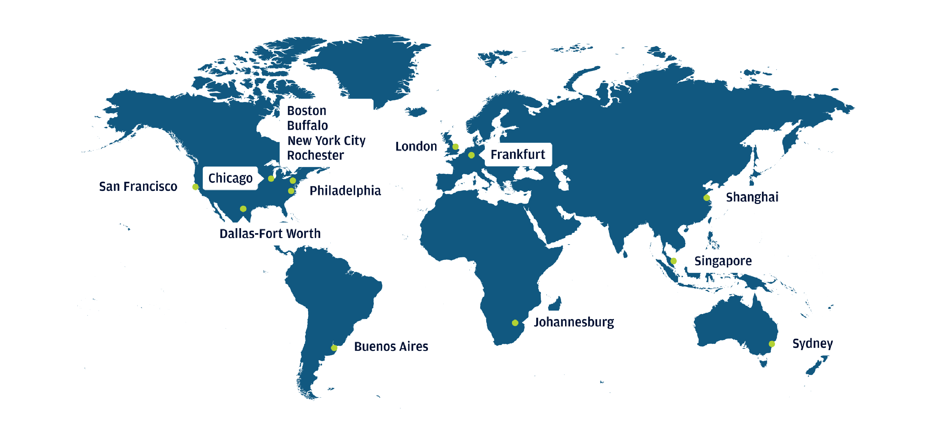 map of corporate challenge locations