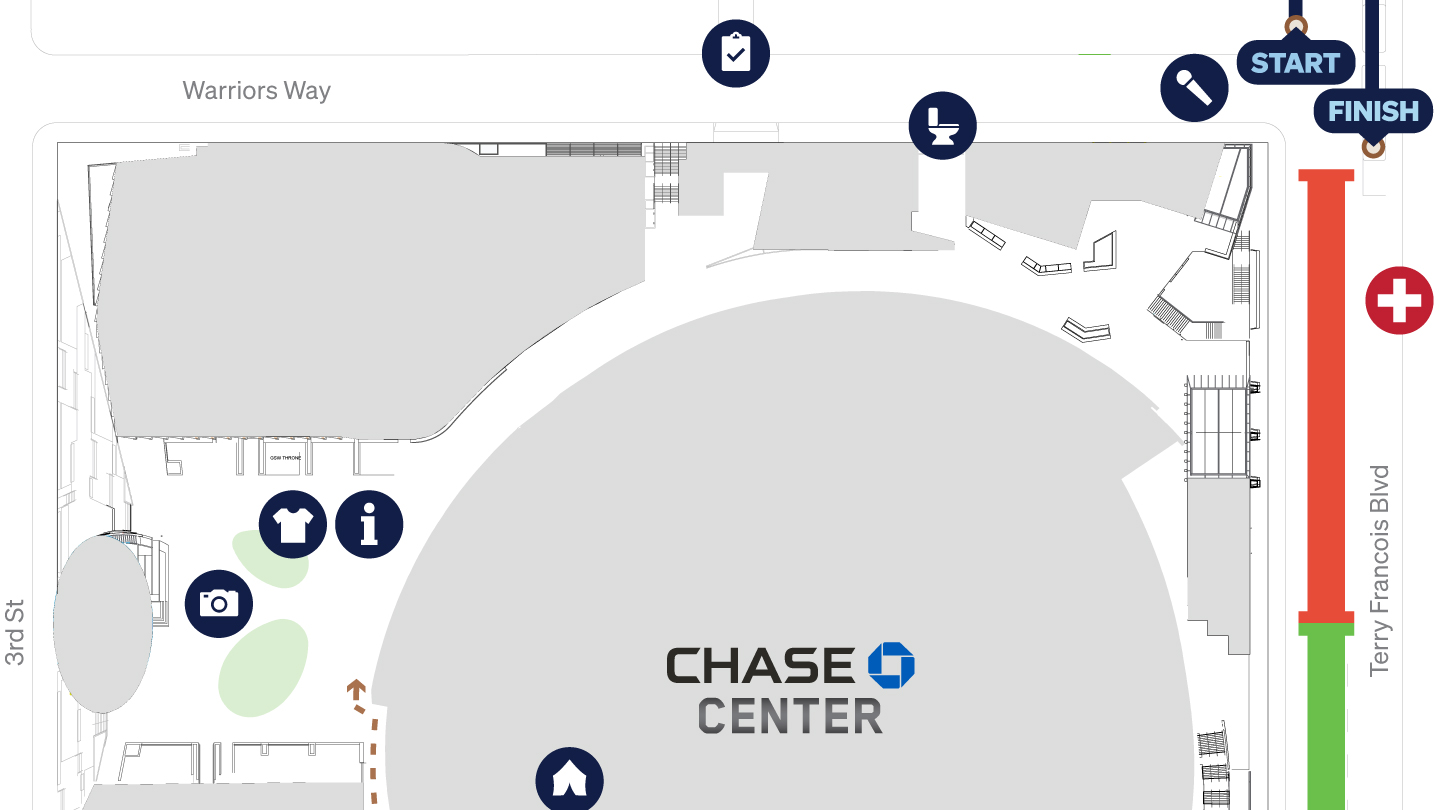 San Francisco site map detail