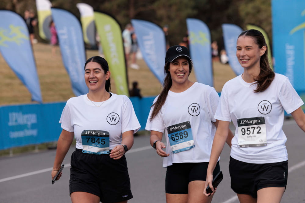Participants in the Sydney Corporate Challenge