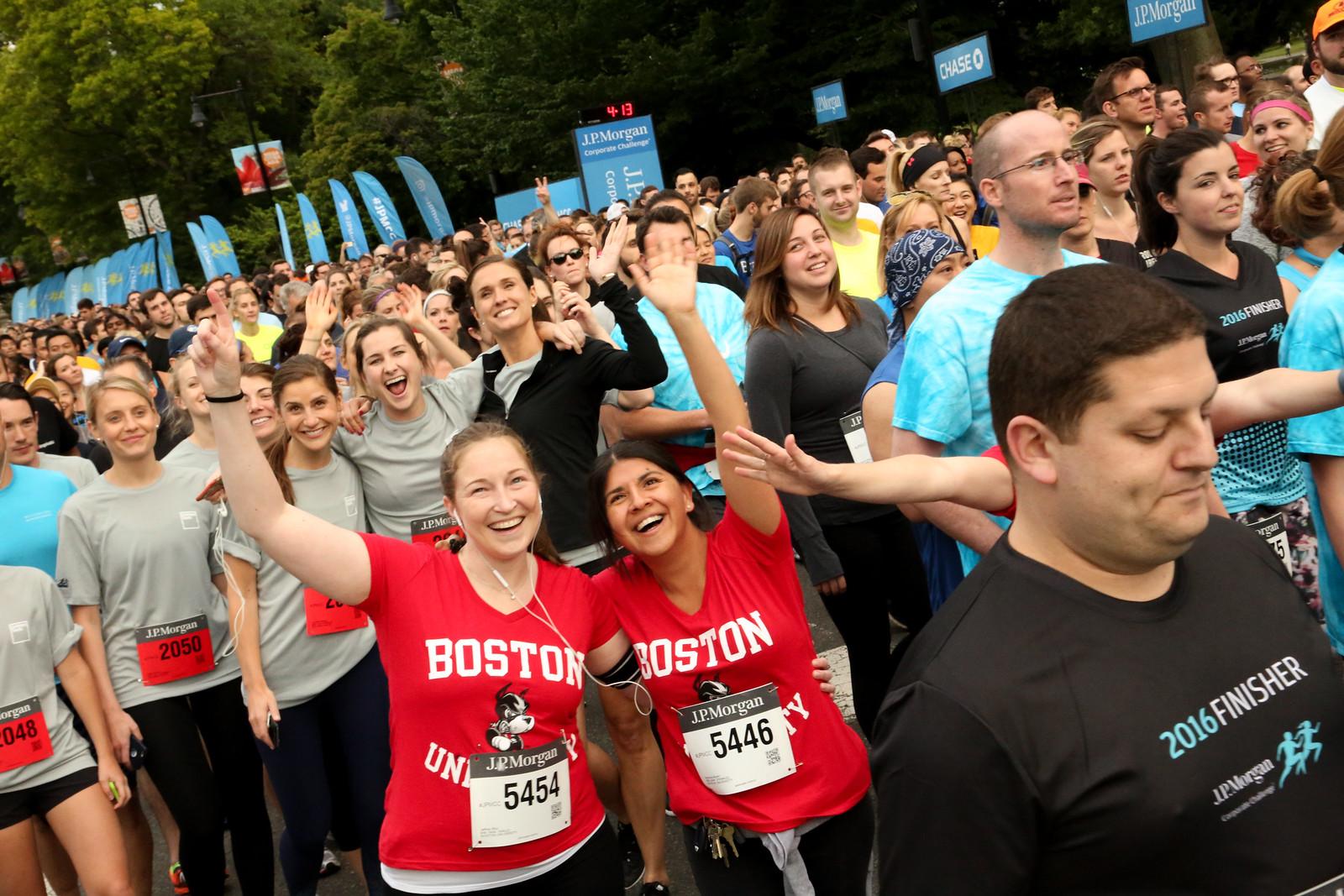 Runners at the starting line